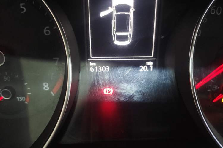 Used Volkswagen FAW-Volkswagen CC 2020 330TSI Huayan Edition China VI Standard Odometer Close Up