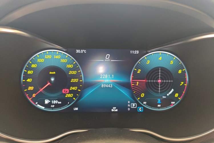 Used Mercedes-Benz C-Class 2021 C 200 L Fashion Edition Sport Version Instrument Cluster
