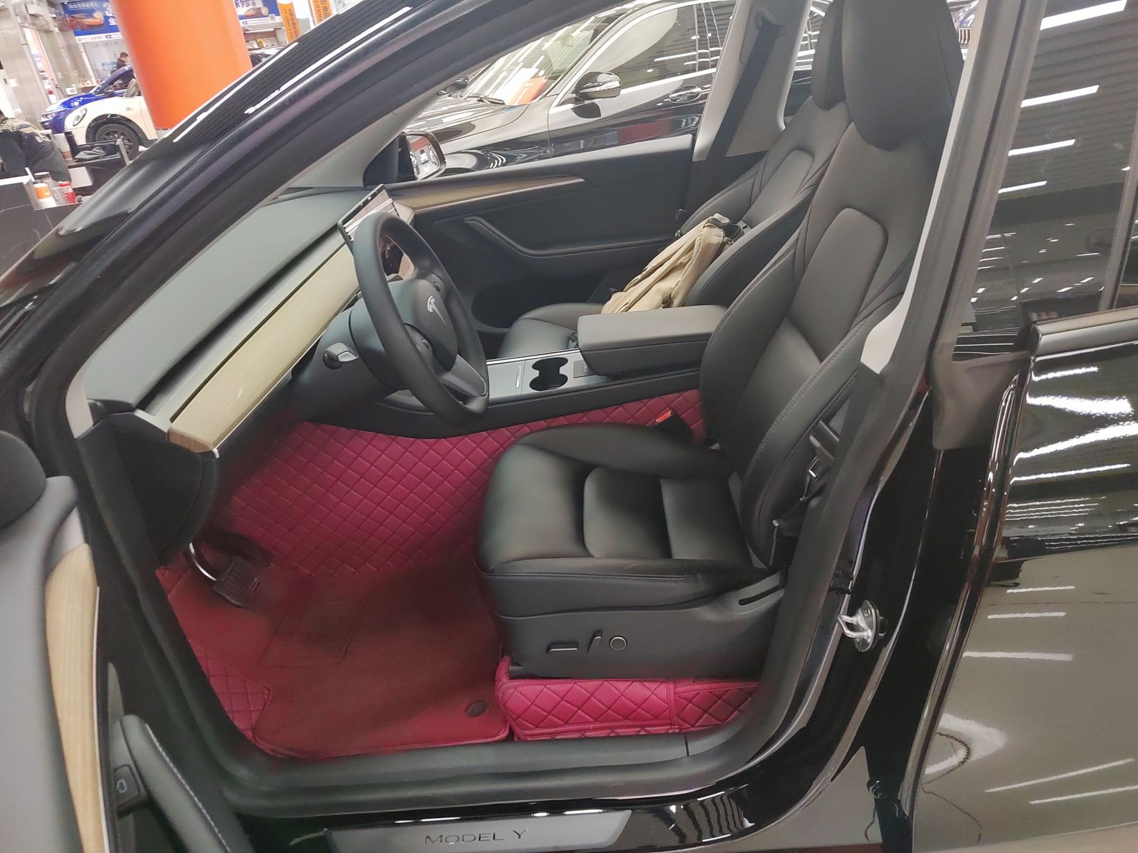 Avant de la voiture