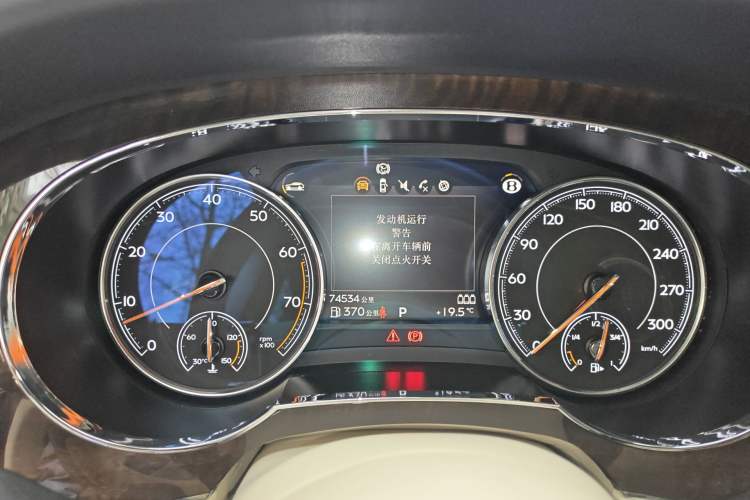 Used Bentley Bentayga 2017 6.0T Standard Edition Instrument Cluster