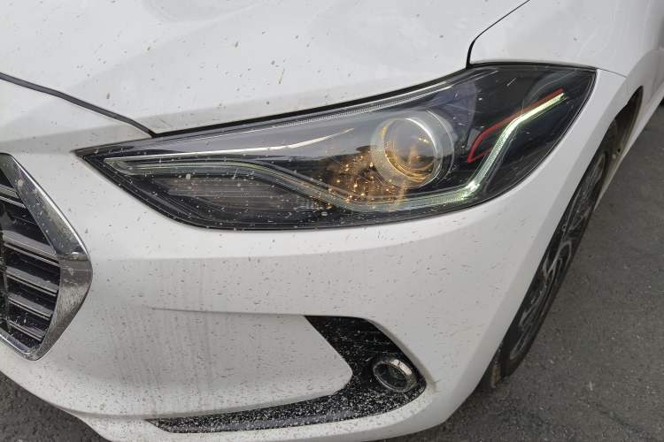 Used Hyundai Elantra (6th Generation / Lingdong) 2019 1.4T Dual-Clutch Xuan Dong · Dynamic Model Left Front Headlight