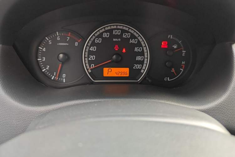 Used Suzuki Swift 2011 1.5L Automatic Sport Edition Odometer Close Up