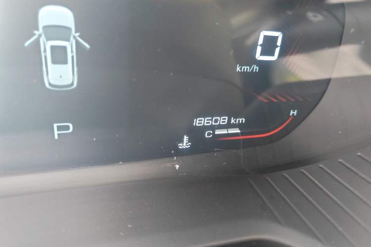 Used Wuling Asta 2021 1.5T CVT Star曜 Edition Odometer Close Up