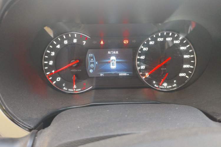 Used CHANGAN CS35PLUS 2018 1.6L Manual Cool Edition China V Standard Odometer Close Up