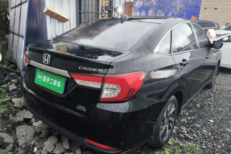Used Honda Crider 2019 180 Turbo CVT Luxury Edition China VI Emission Standard Rear Right 45 Deg