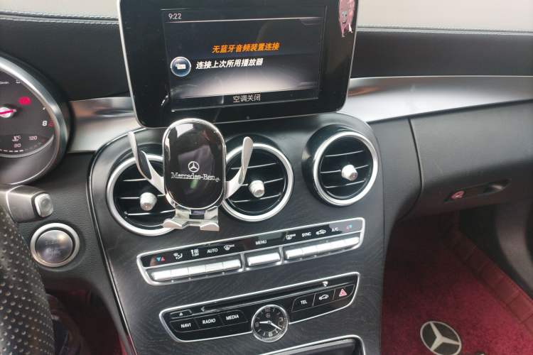 Used Mercedes-Benz C-Class 2017 Restyled C 180 L Fashion Edition Sport Version Audio And AC Panel