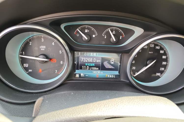 Used Buick Envision 2016 28T Four-Wheel Drive Luxury Model Instrument Cluster