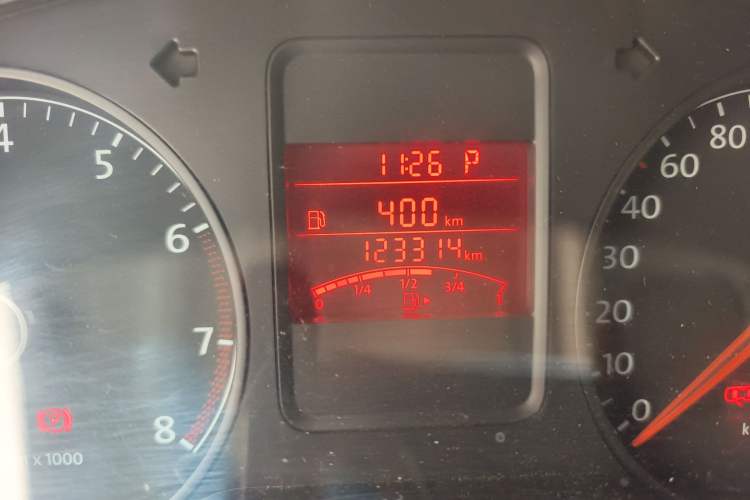 Used Volkswagen Polo 2012 1.6L Cross Polo Automatic Transmission Odometer Close Up