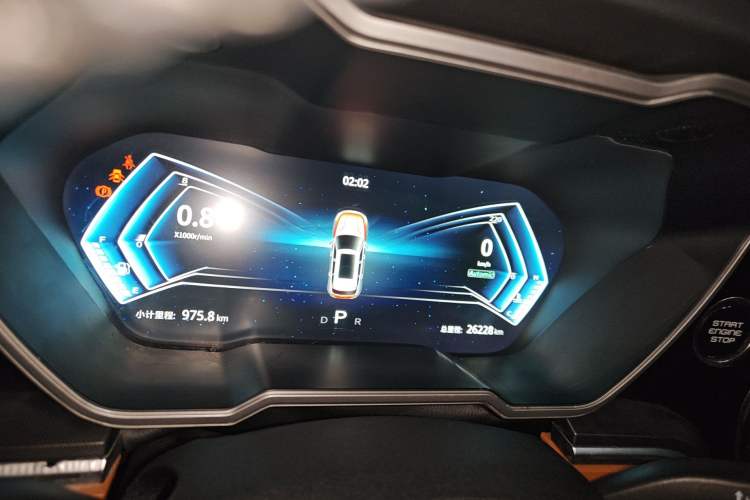 Used Zotye T700 2017 2.0T Dual-Clutch Prestige Version Instrument Cluster