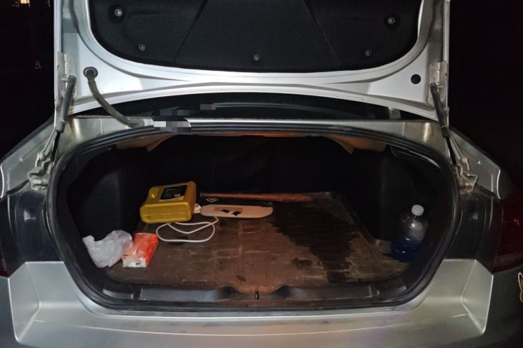 Used Citroen C-Quatre 2014 VTS Version 1.6L Manual - Premium Model Trunk