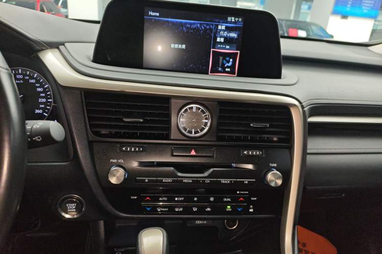 Used Lexus RX 2020 300 Two-Wheel Drive Elite Edition China VI Standard Audio And AC Panel
