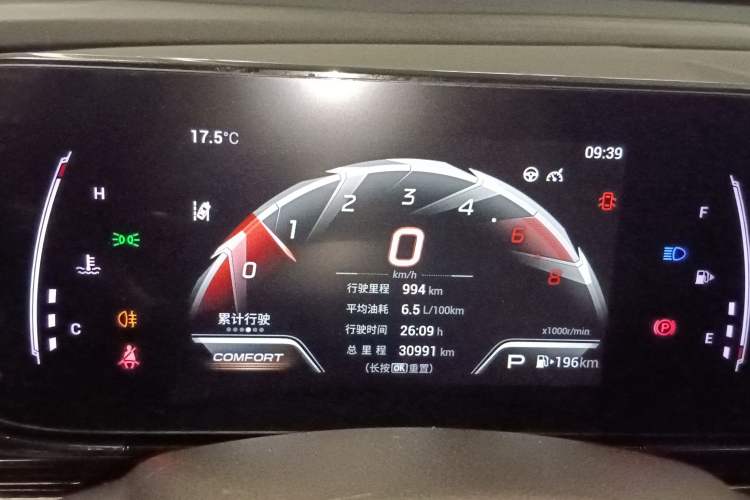 Used GAC Trumpchi EMPOW 2021 270T DCT J15 Version Instrument Cluster