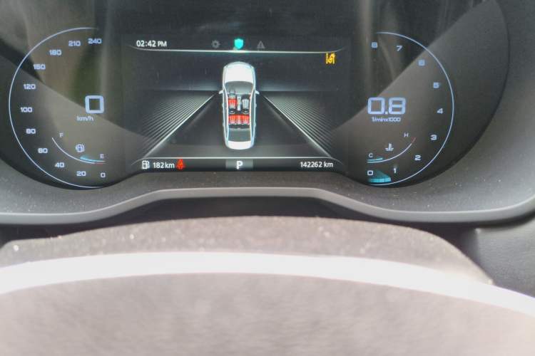 Used Roewe i5 2019 20T Automatic Intelligent Connectivity Super-Power Supreme Edition Odometer Close Up