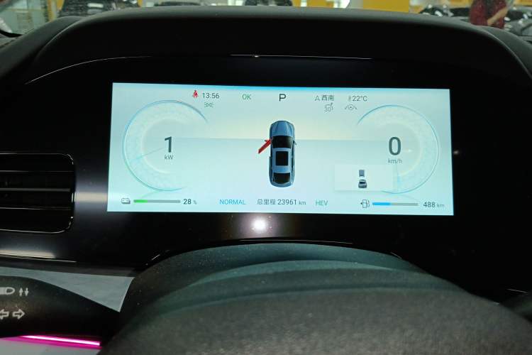 Used BYD Seal 2024 HONOR Edition DM-i 1.5L 121km Luxury Model Instrument Cluster