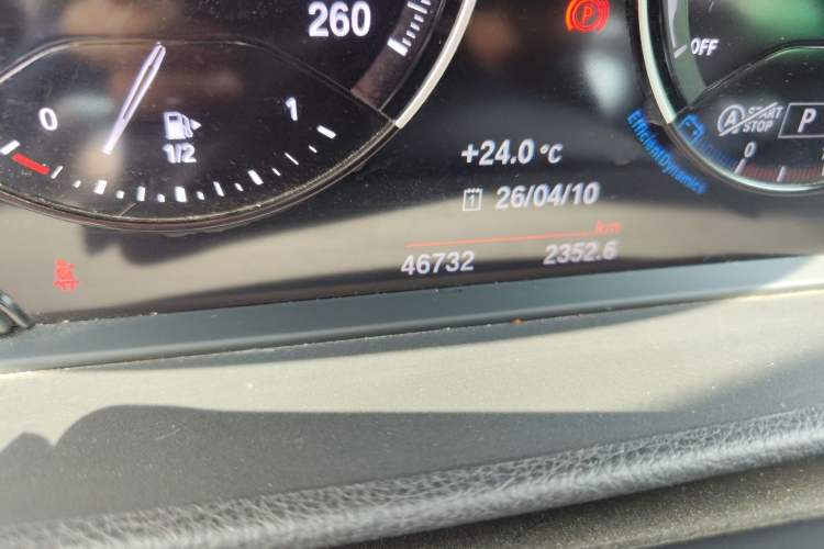 Used BMW 1 Series 2019 120i Leading Model M Sport Package Odometer Close Up