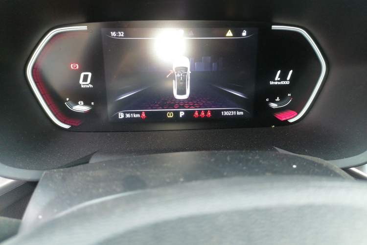 Used MG 5 2021 300TGI DCT Luxury Flagship Edition Odometer Close Up