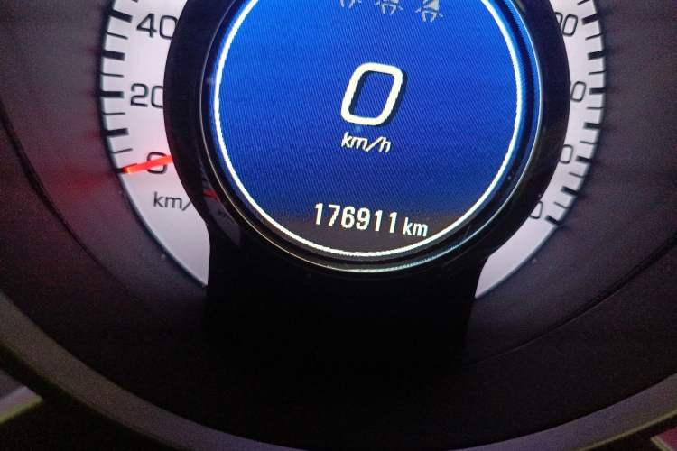 Used Cadillac SRX 2011 3.0L Flagship Edition Odometer Close Up