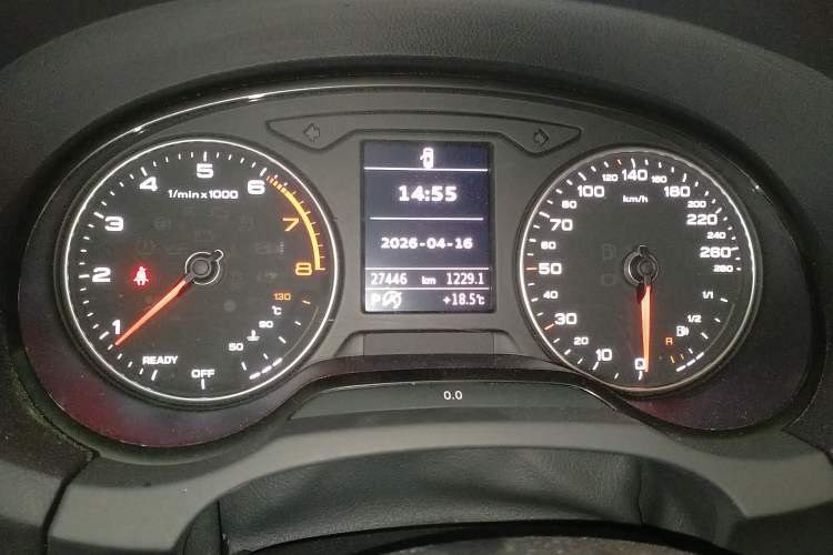 Used Audi A3 2019 Limousine 35 TFSI Fashion Edition China VI Emission Standard Instrument Cluster