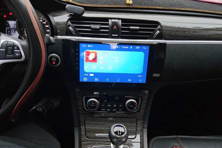 Used Zotye T600 2015 1.5T Manual Luxury Model Audio And AC Panel