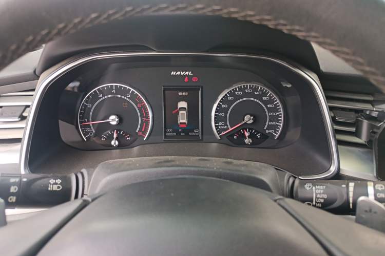 Used Haval H6 2017 Blue Label 1.3T Automatic Two-Wheel Drive ZhiShang Model Instrument Cluster