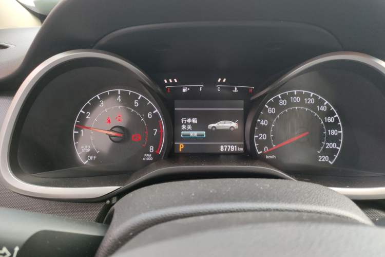 Used Chevrolet Monza 2019 Redline 320T Dual-Clutch Joyful Edition China VI Standard Instrument Cluster