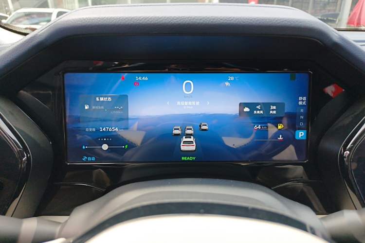 Used Geely Auto Monjaro L 2022 1.5T Leishen Hi·F Plug-in Hybrid Super Xun Instrument Cluster