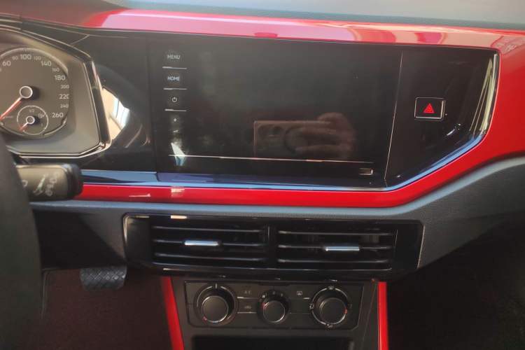 Used Volkswagen Polo 2021 Plus 1.5L Automatic Colorful Tech Edition Audio And AC Panel