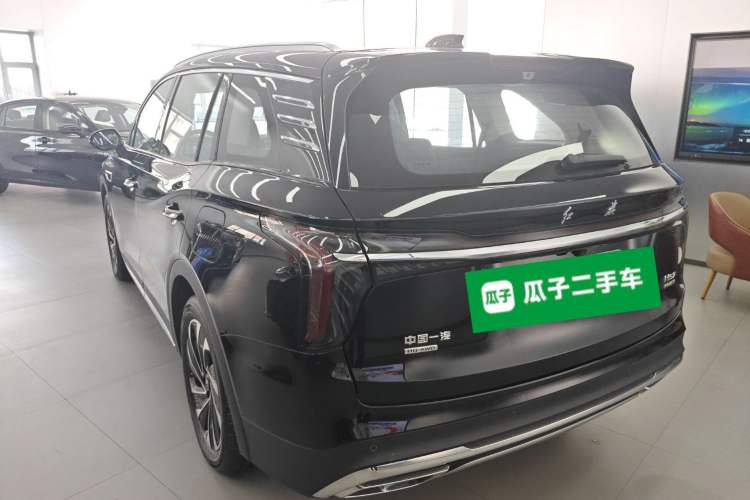 Used Hongqi HS7 PHEV 2024 2.0T PHEV Four-Wheel Drive Flagship Edition 6 Seats Rear Left 45 Deg