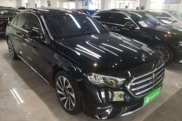 Used Mercedes-Benz E-Class 2024 E 300 L Luxury Model Front Right 45 Deg