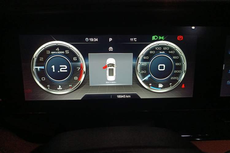 Used Bestune T99 2022 20TD Automatic Sport Premium Edition Instrument Cluster