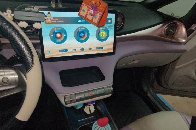 Used BYD Dolphin 2021 405 km Fashion Edition Audio And AC Panel