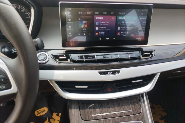 Used Geely Auto Jiajie 2021 1.8TD DCT Comfort Model Audio And AC Panel