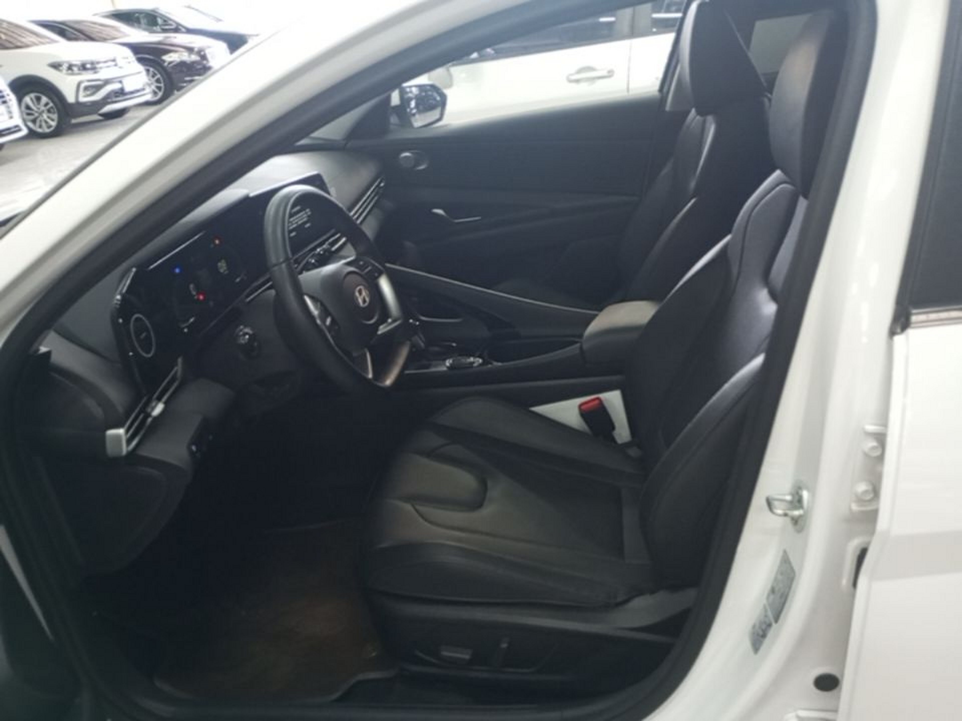 Avant de la voiture