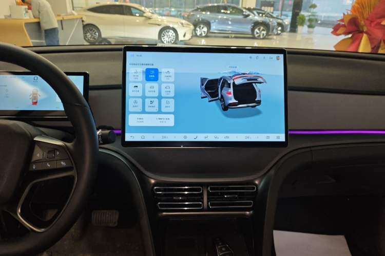 Used BYD Sealion 05 DM-i 2025 DM-i Smart Drive 115KM Flagship Model Audio And AC Panel