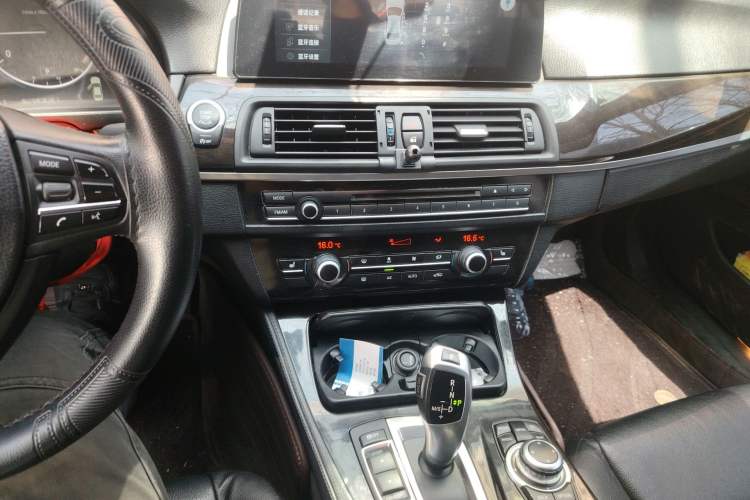Used BMW 5 Series 2013 525Li Leading Model Audio And AC Panel