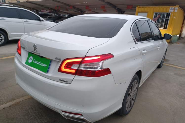 Used Peugeot 408 2018 350THP Automatic Luxury Edition Rear Right 45 Deg