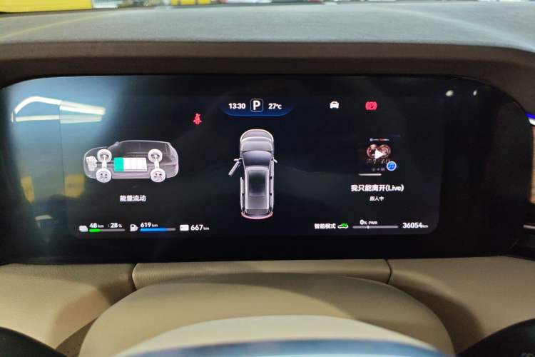 Used Hima AITO M7 2024 1.5T Four-Wheel Drive Plus Version 5 Seats Instrument Cluster