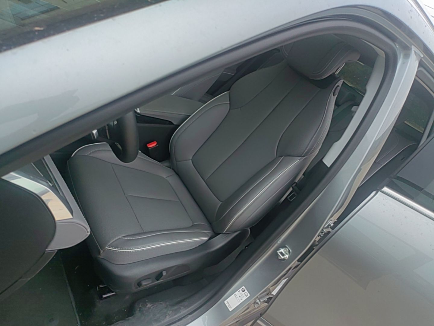Vordere Reihe im Auto