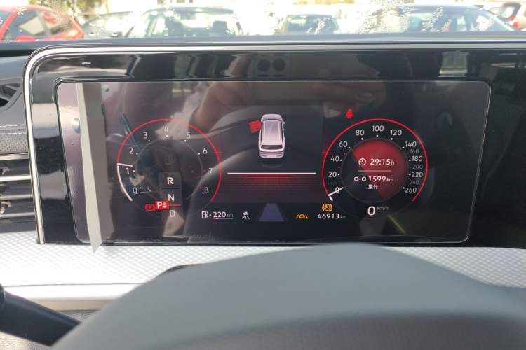 Used Volkswagen Tavendor 2023 380TSI Four-Wheel Drive R-Line Cruise Edition Instrument Cluster