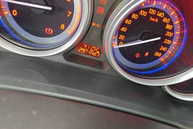 Used Mazda 6 2015 2.0L Automatic Elite Edition Odometer Close Up