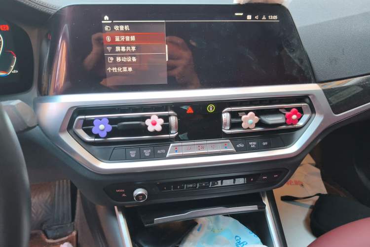 Used BMW 3 Series 2021 Second Facelift 325Li M Sport Package Audio And AC Panel