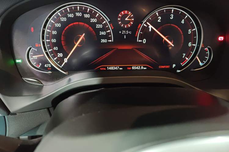 Used BMW X3 2018 xDrive28i M Sport Package China VI Odometer Close Up