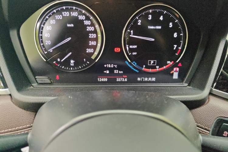 Used BMW X2 2023 sDrive25i M Sport Night Edition Odometer Close Up