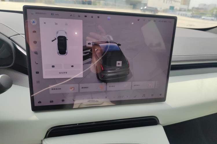 Used Zeekr 001 2024 WE Edition 95 kWh All-Wheel Drive Audio And AC Panel