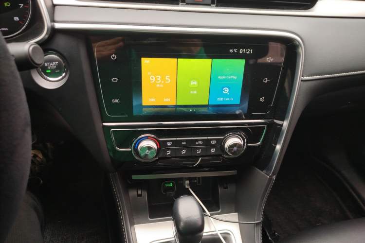 Used MG 6 2019 20T Automatic Sport Edition Audio And AC Panel