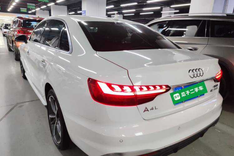 Used Audi A4L 2020 40 TFSI Fashion Dynamic Model Rear Left 45 Deg