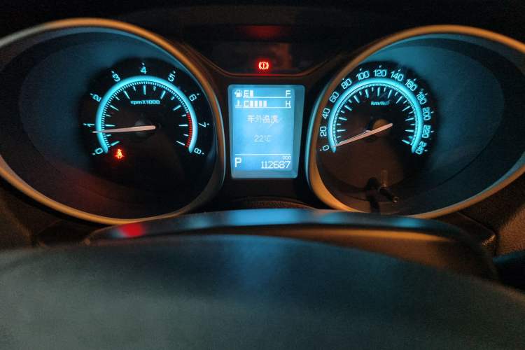 Used GAC Trumpchi GS5 Super 2015 1.8T Automatic All-Wheel-Drive Elite Edition Odometer Close Up