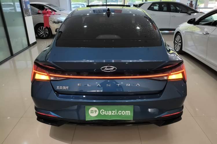 Used Hyundai Elantra 2021 1.5L CVT GLX Elite Edition Rear