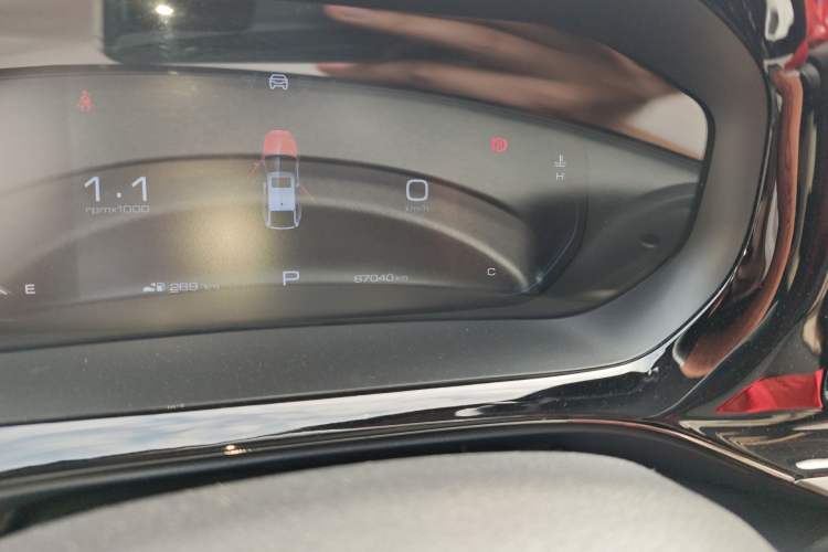 Used Baojun RC-5 2020 1.5T CVT Smart Shine Prestige Edition Odometer Close Up