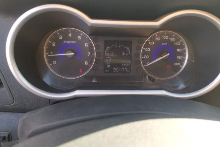 Used Dongfeng Aeolus A30 2014 1.5L Manual Smart-Drive Luxury Edition Odometer Close Up